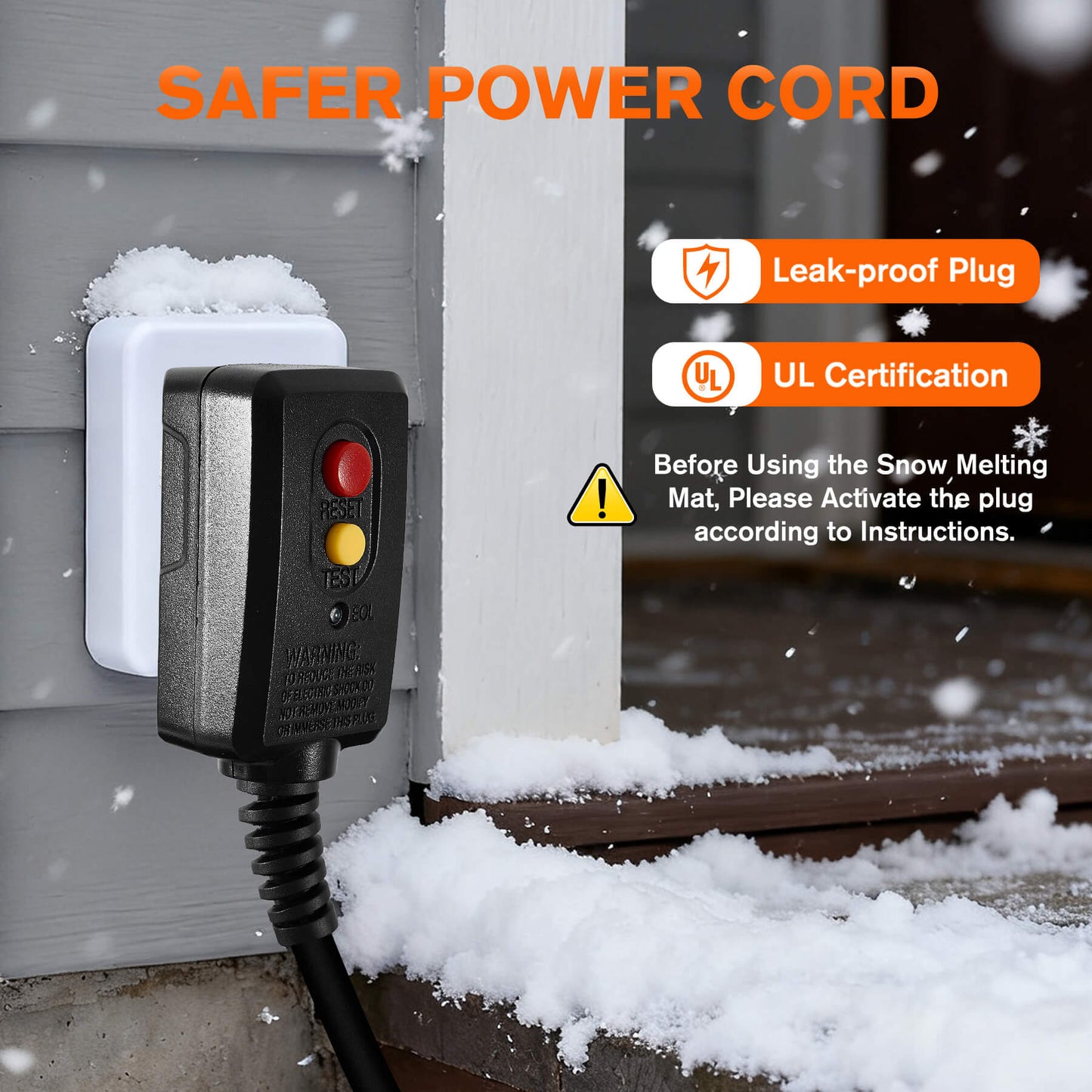 Heated Snow Melting Mats