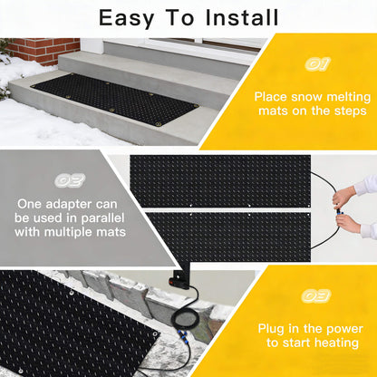 Heated Snow Melting Mats
